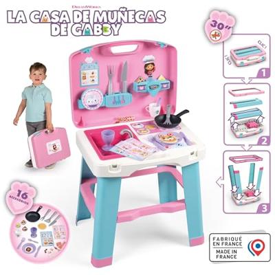 SMOBY Gabby&apos;s Poppenhuis speelgoed keuken of ijssalon (Keuken) - thumbnail