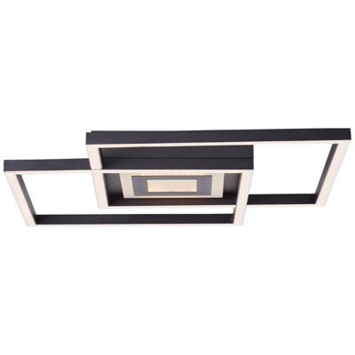 Brilliant G99381/06 Metis LED-plafondlamp LED LED vast ingebouwd Energielabel: E (A - G) 33 W Zwart