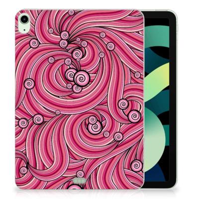 iPad Air (2020/2022) 10.9 inch Tablethoes Swirl Pink iPad Air (2020/2022) 10.9 inch Tablethoes Swirl Pink