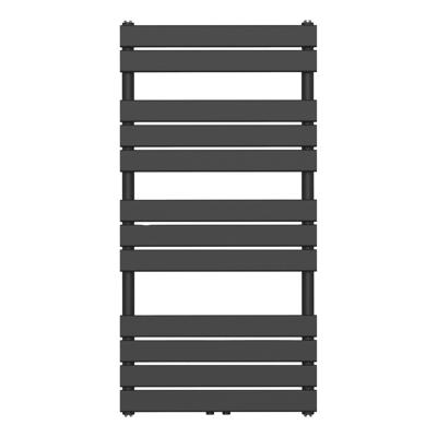 Belrad Handdoekradiator - middenaansluiting - 1200X600mm - Zwart BFRZ1200600 Belrad Handdoekradiator - middenaansluiting - 1200X600mm - Zwart BFRZ1200600