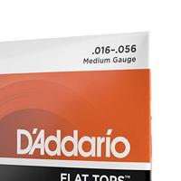 D'Addario Gitaarsnaren, westerngitaar, akoestische gitaar, akoestische gitaarsnaren, EFT13 fosfor bronzen snarenset voor gitaar, 0,04 cm - 0,14 cm - thumbnail