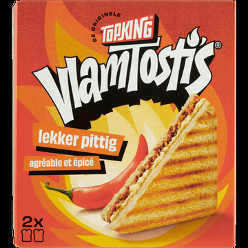 Topking VlamTosti&apos;s Lekker Pittig 2 Stuks 240 g bij Jumbo