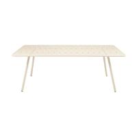 Fermob Luxembourg tuintafel L207 x B100 cm Beige Latte - thumbnail
