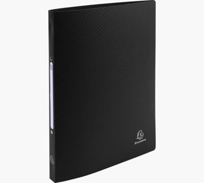 Ringband Exacompta A4 2-rings O-mech 15mm PP zwart