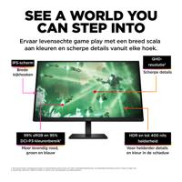 OMEN by HP 27 inch QHD 165 Hz gamingmonitor - OMEN 27q - thumbnail