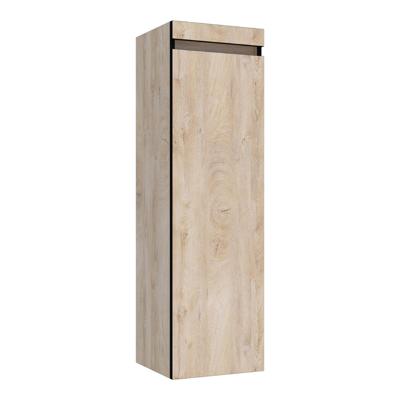 Brauer Joy - Edge - Hoge Kast - 120 cm - 1 Deur - Greeploos - Rechtsdraaiend - Forest Wheat