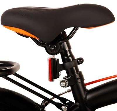 Volare thombike kinderfiets - jongens - 12 inch - zwart oranje - twee handremmen