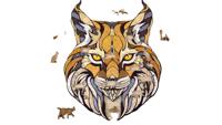 Eco Wood Art Houten Puzzel Lynx - thumbnail