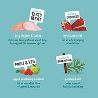 Edgard & Cooper Kip & Kalkoen hond natvoer kuipjes 11 x 150gr - thumbnail