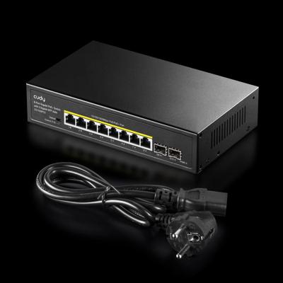 Cudy GS1008PS2 netwerk-switch Unmanaged Gigabit Ethernet (10/100/1000) Power over Ethernet (PoE) Zwart Cudy GS1008PS2 netwerk-switch Unmanaged Gigabit Ethernet (10/100/1000) Power over Ethernet (PoE) Zwart