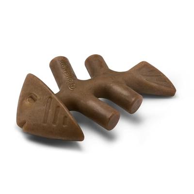 Benebone Fishbone nylon kauwspeelgoed hond (zalmsmaak) L Benebone Fishbone nylon kauwspeelgoed hond (zalmsmaak) L