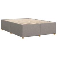 Bedframe zonder matras stof taupe 140x200 cm - thumbnail