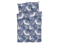 LIVARNO home Satijnen dekbedovertrek 240 x 220 cm (Vogel) - thumbnail