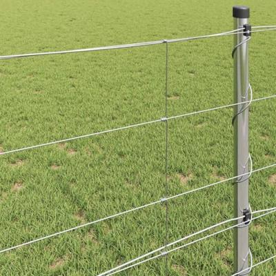 VidaXL Weidehekwerk zilver 25 x 0,8 m gegalvaniseerd staal VidaXL Weidehekwerk zilver 25 x 0,8 m gegalvaniseerd staal