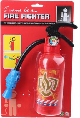 Brandblusser die echt water spuit