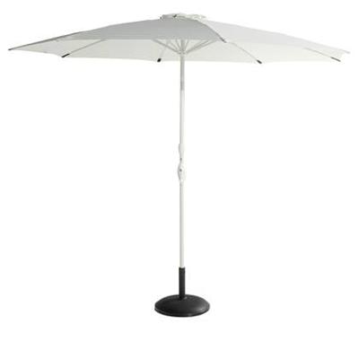 Hartman Parasol 'Sophie' 300cm, kleur White Hartman Parasol 'Sophie' 300cm, kleur White