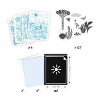 Cyanotype nachtelijke savanne - DJECO meerkleurig - thumbnail