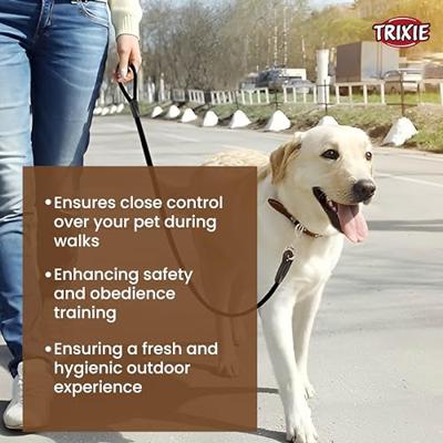 Hondenriem Trixie New Premium Rood 37 cm M/XL