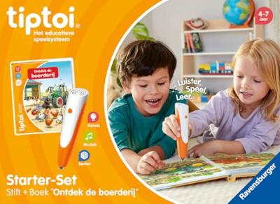 Ravensburger Tiptoi starterset Ontdek de boerderij
