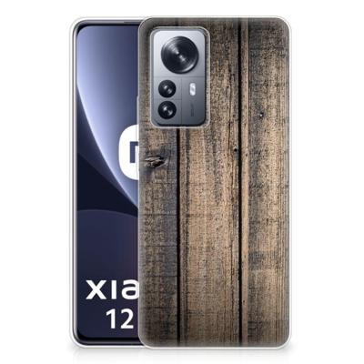 Xiaomi 12 Pro | Bumper Hoesje | Steigerhout Xiaomi 12 Pro | Bumper Hoesje | Steigerhout