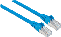 Intellinet 736039 RJ45 Netwerkkabel, patchkabel CAT 6 S/FTP 30.00 m Blauw Vergulde steekcontacten 1 stuk(s) - thumbnail