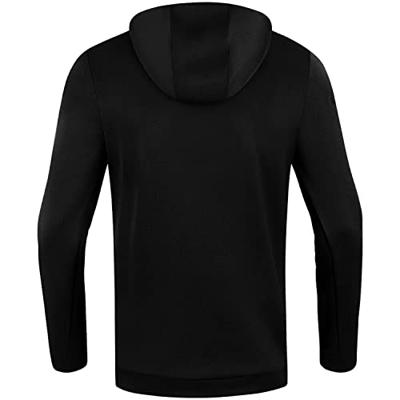 JAKO 6745 Sweater Met Kap Pro Casual - Zwart - 3XL