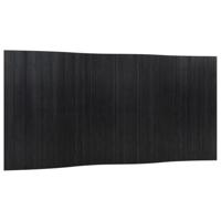 Kamerscherm 165x400 cm bamboe zwart - thumbnail