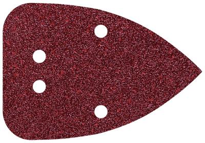 Wolfcraft 1763000 Multi-schuurpapier Met klittenband, Geperforeerd Korrelgrootte (num) 120 (l x b) 136 mm x 96 mm 10 stuk(s)