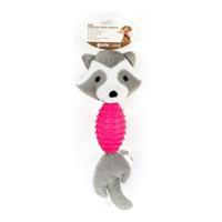 Kauwspeelgoed voor honden Gloria Zar met geluid Polyester EVA-rubber Polypropyleen Wasbeer - thumbnail