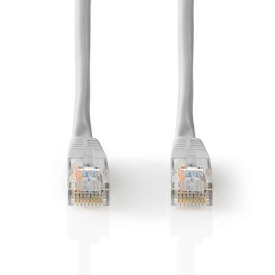 Nedis CAT5e Netwerkkabel | U/UTP | RJ45 Male | RJ45 Male | 30.0 m | Rond | PVC | Grijs | Label - CCGL85101GY300