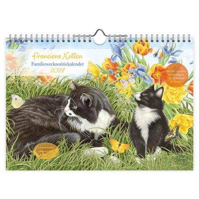 Franciens Katten Familie WEEKnotitiekalender 2027