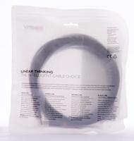 LINDY USB-kabel USB 2.0 USB-A stekker, USB-B stekker 7.50 m Zwart 36676 - thumbnail