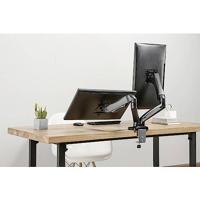SpeaKa Professional SP-MM-910 2-voudig Monitorbeugel 43,2 cm (17) - 81,3 cm (32) Gasdruktechniek, Kantelbaar, Zwenkbaar - thumbnail