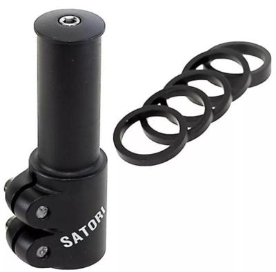 Messingschlager Stuurpenverlenger satori 1-1/8" - zwart Messingschlager Stuurpenverlenger satori 1-1/8" - zwart