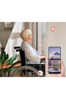 WOOX r7052 smart sos button, wifi 2.4 ghz, zigbee 3.0, amazon alexa/ google assistant, 30m, white - thumbnail
