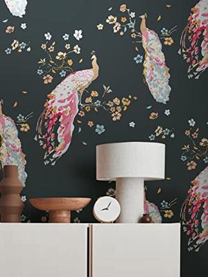 Livingwalls House of Turnowsky - Zwart - Floral - 389061