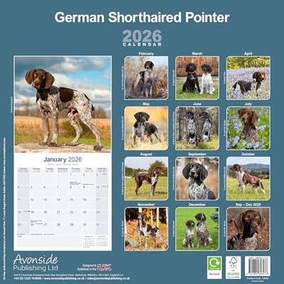 Duitse Staande Kalender 2026 Duitse Staande Kalender 2026