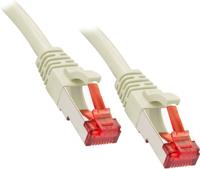 LINDY 47706 RJ45 Netwerkkabel, patchkabel CAT 6 S/FTP 5.00 m Grijs Snagless 1 stuk(s) - thumbnail