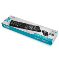 Rapoo toetsenbord combo zwart x1800 - thumbnail