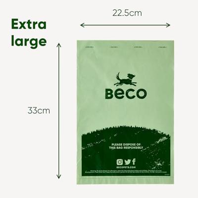 Beco Bags Poepzakjes Mint - 60 stuks 3 verpakkingen