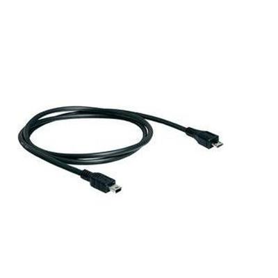 Micro usb Male to Mini usb Male Datakabel 1M, Black, support OTG Micro usb Male to Mini usb Male Datakabel 1M, Black, support OTG