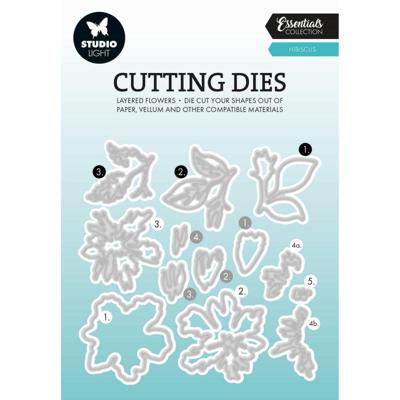 Studio Light • essentials cutting dies layered - hibiscus