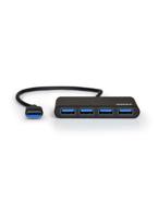 PORT Designs 900121 USB 3.2 Gen 1-hub 4 poorten Zwart - thumbnail