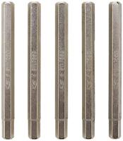 KS Tools 911.7763 Inbus-bit Speciaal staal Vernikkeld E 6.3 5 stuk(s) - thumbnail
