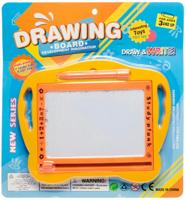 LG Imports magnetisch tekenbord 20 cm geel - thumbnail