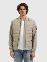 Pure Path Padded Soft Shell Jas Heren Beige - Maat S - Kleur: Beige | Soccerfanshop - thumbnail
