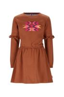 B.Nosy winter sweat jurk meisjes - bruin - Dynia - thumbnail