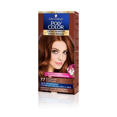 Schwarzkopf Poly Color Semi Permanente Haarverf 77 Kastanje