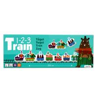 Barbo Toys 20-delige Dieren Puzzel Trein - thumbnail