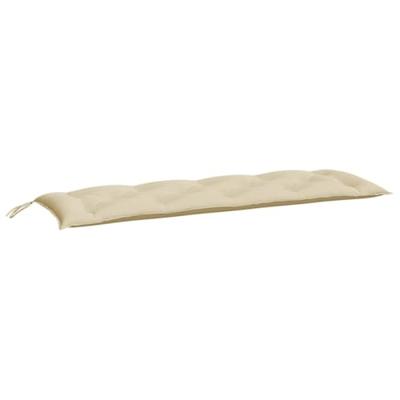 VidaXL Tuinbankkussen 150x50x7 cm oxford stof beige